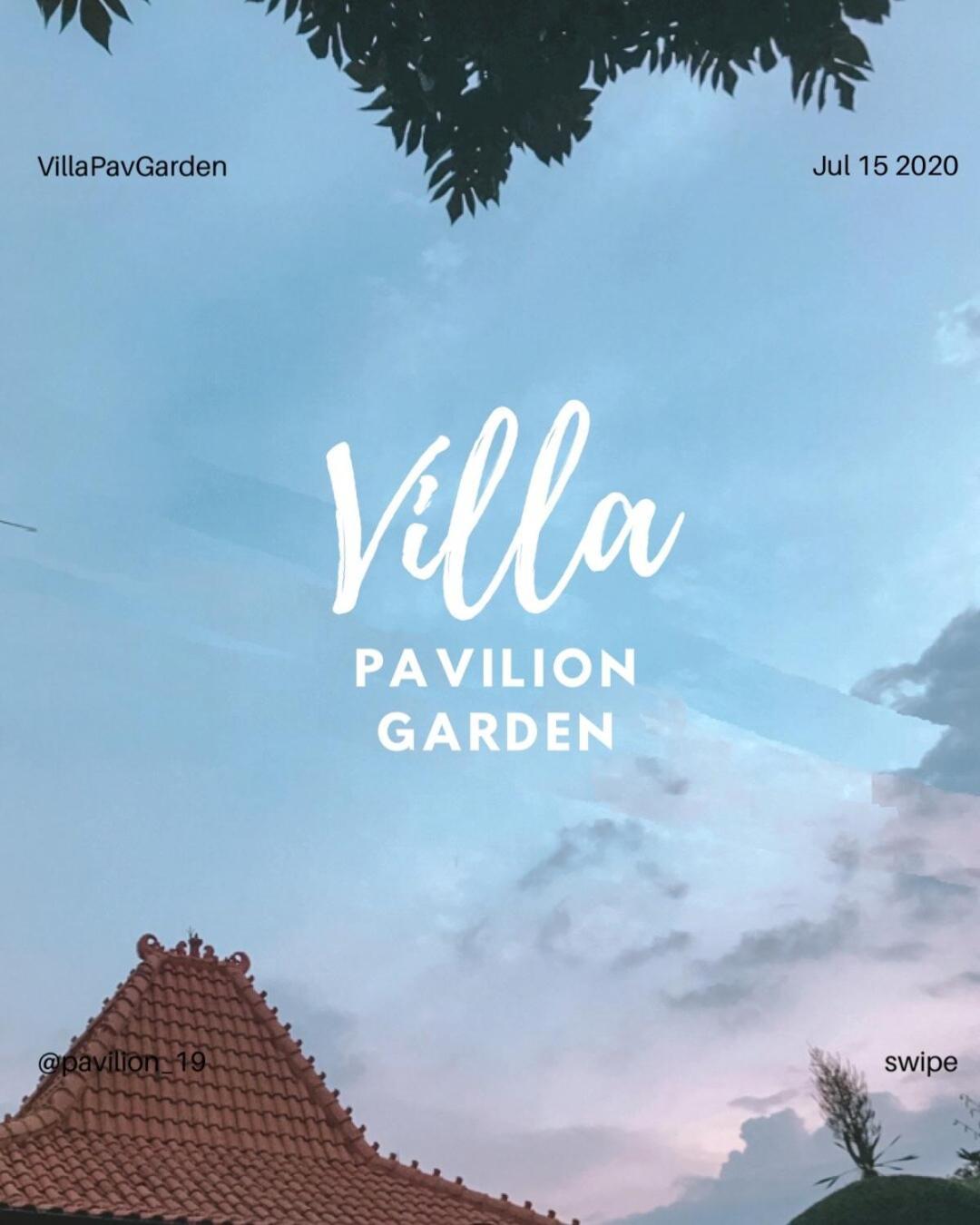 Pavilion Garden With Private Swimming Pool * Bandung